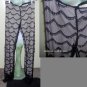 Fringe black and camel pants - XL