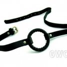 Gag Leather O Ring Black