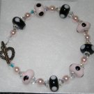 #001 ~ Hand-torched lampwork bracelet