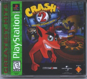 Crash Bandicoot 2 Cortex Strikes Back Playstation Video Game