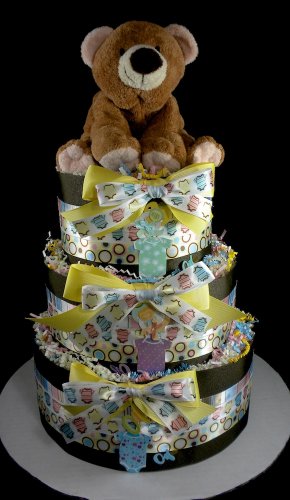 onesie diaper cake