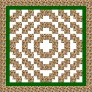 Twisted Sunday Arcadia Quilt Straight Kit 76" X 76"