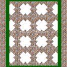 Twisted Sunday Primrose Quilt On Point Kit 58.5" X 72.5"