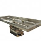 rectangular gas fire pit