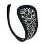 Cheetah Print Satin C-string  Code: YLC005
