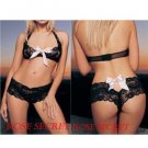 PLUS SIZE BUTTERFLY KEYHOLE TANGA SET Sz XL Code: PL8073