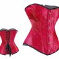 Artistic Victorian Brocade Steel Boning Corset Sz Large Code: AM2691