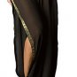 Harem Pants with Embroidered Slits Sz S/M 1260JP-W2095