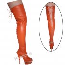 Karo Orange leather, 6" green la Style: 0975L-T/H la