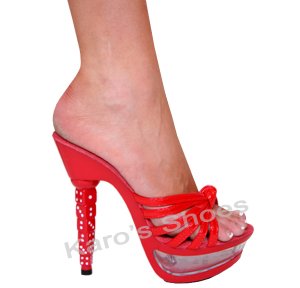 Karo's red p/t, 5.5" dice Style: 3277