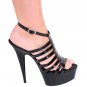 Karo Black Patent/Black Style: 0018-6" Heel