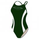 TYR Guard Swimsuit Women Splice Diamondback (Green & White) Size: 30