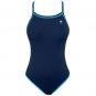 TYR Double Binding Reversible Swimsuit (Baby Blue & Navy) Size: 32