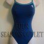 TYR Double Binding Reversible Swimsuit (Baby Blue & Navy) Size: 32
