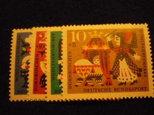Germany # B400 - B403 MNH FREE Shipping in the U.S.