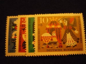 Germany # B400 - B403 MNH FREE Shipping in the U.S.