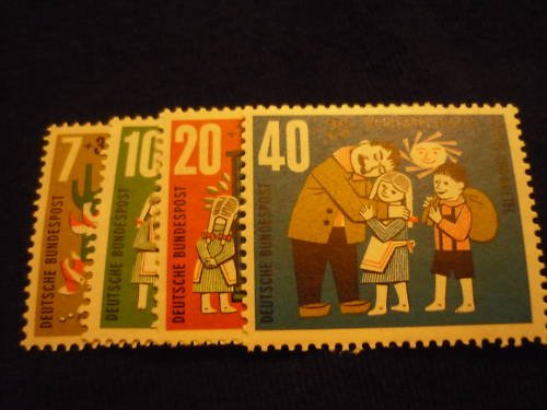 Germany # B376-B379 MNH