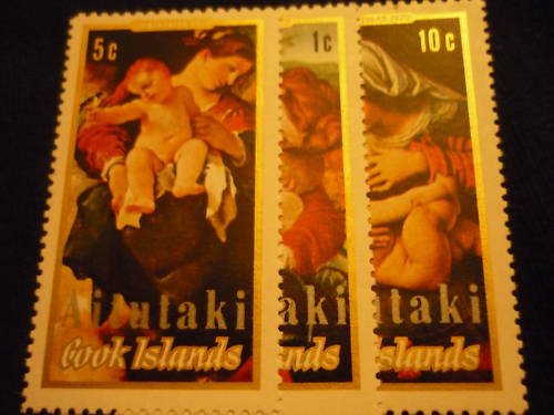 Aitutaki 48 - 50 MNH