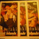 Aitutaki 48 - 50 MNH