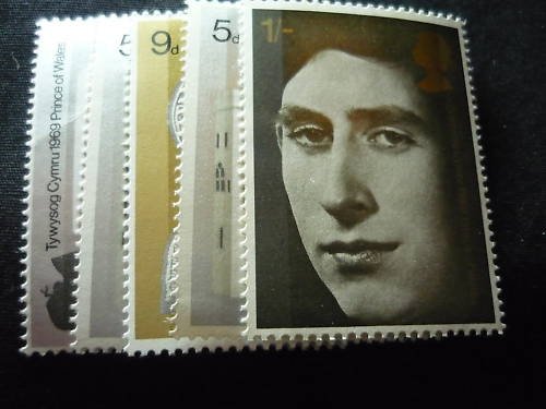 GB 595-99 MNH One stamp slight crease FREE SHIP