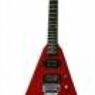 Red Flying V Electric Guitar