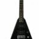 Black Flying V Electric Guitar