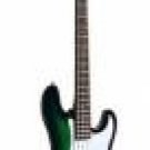 46 inch Green 4 string Bass
