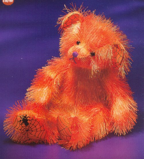 Russ Berrie Halloween Softies Plush Teddy Bear - Moonlight FREE USA SHIPPING!!