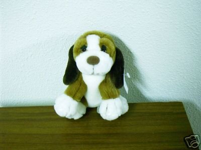Russ Berrie Best of Luv Pets - 1982 - Plush Baxter Puppy FREE USA SHIPPING