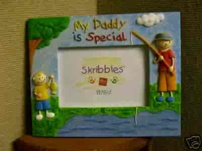 Russ Berrie Skribbles Photo Frame - My Daddy is Special 25590 FREE USA SHIPPING!