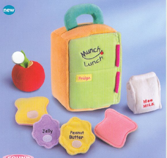 Russ Munch Lunch Fridge Plush Activity Set - FREE USA SHIPPING!
