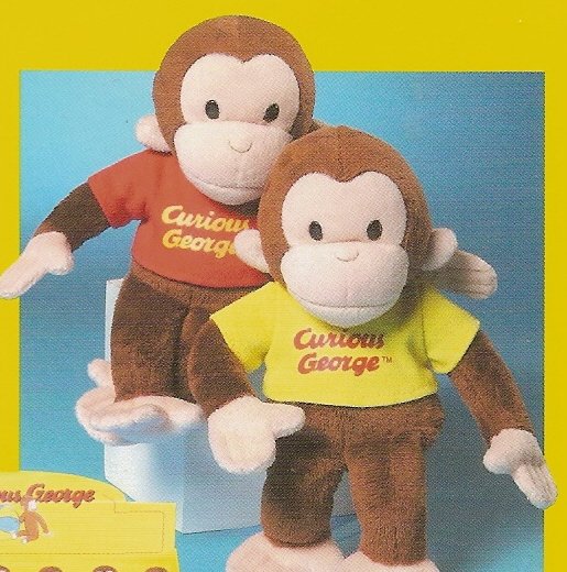 russ berrie curious george