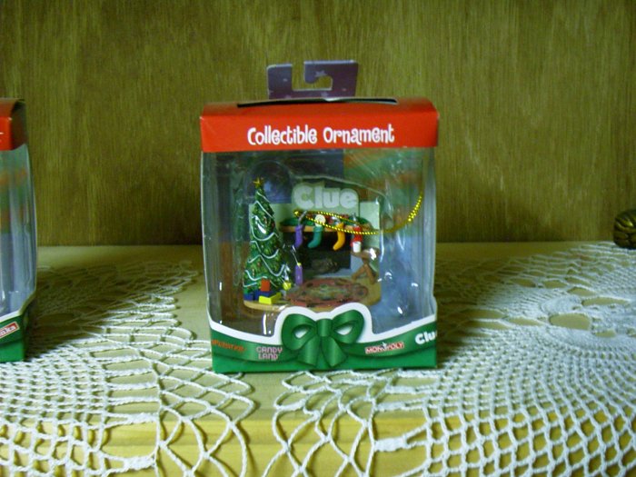 Clue Game Collectible Christmas Ornament - Limited Edition by Basic Fun FREE USA SHIPPING!
