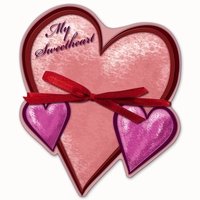 Valentine Heart Shaped Notepad - My Sweetheart - FREE USA SHIPPING