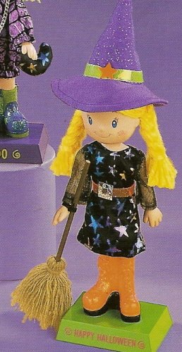 Russ Halloween Happy Hauntings Bobble Girl - Happy Halloween Witch FREE USA SHIPPING!