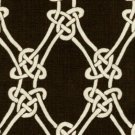 SCHUMACHER Gordian Weave - Natural on Walnut