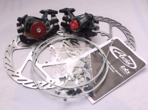 AVID BB7 DISC BRAKE KIT 160MM G2 ROTOR 2 JAGWIRE CABLES