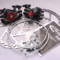 AVID BB7 DISC BRAKE KIT 160MM G2 ROTOR 2 JAGWIRE CABLES