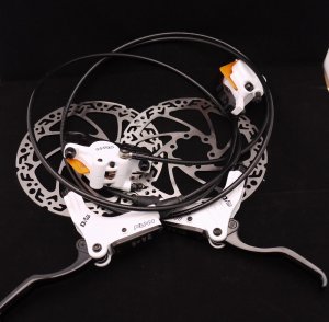 FUNN DROP IN Disc Brake SET 160MM WHITE  FRONT AND REAR