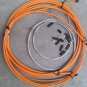 BICYCLE JAGWIRE HOUSING CABLE COMPLETE KIT ORANGE SRAM AVID SHIMANO