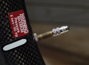 CNC WORK ALLOY CAP FOR PRESTA VALVE FRENCH TUBE TYRE 2 PCS PAIR ANODIZE SILVER