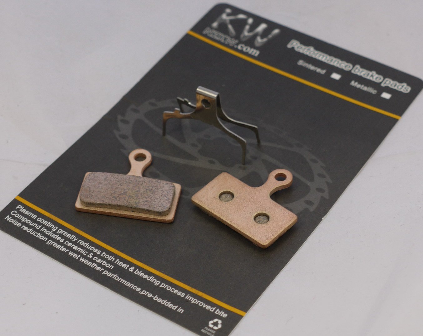 NZKW SINTERED DISC BRAKE PADS FITS SHIMANO 2011 XTR M985 M988 XT M785 SLX M666