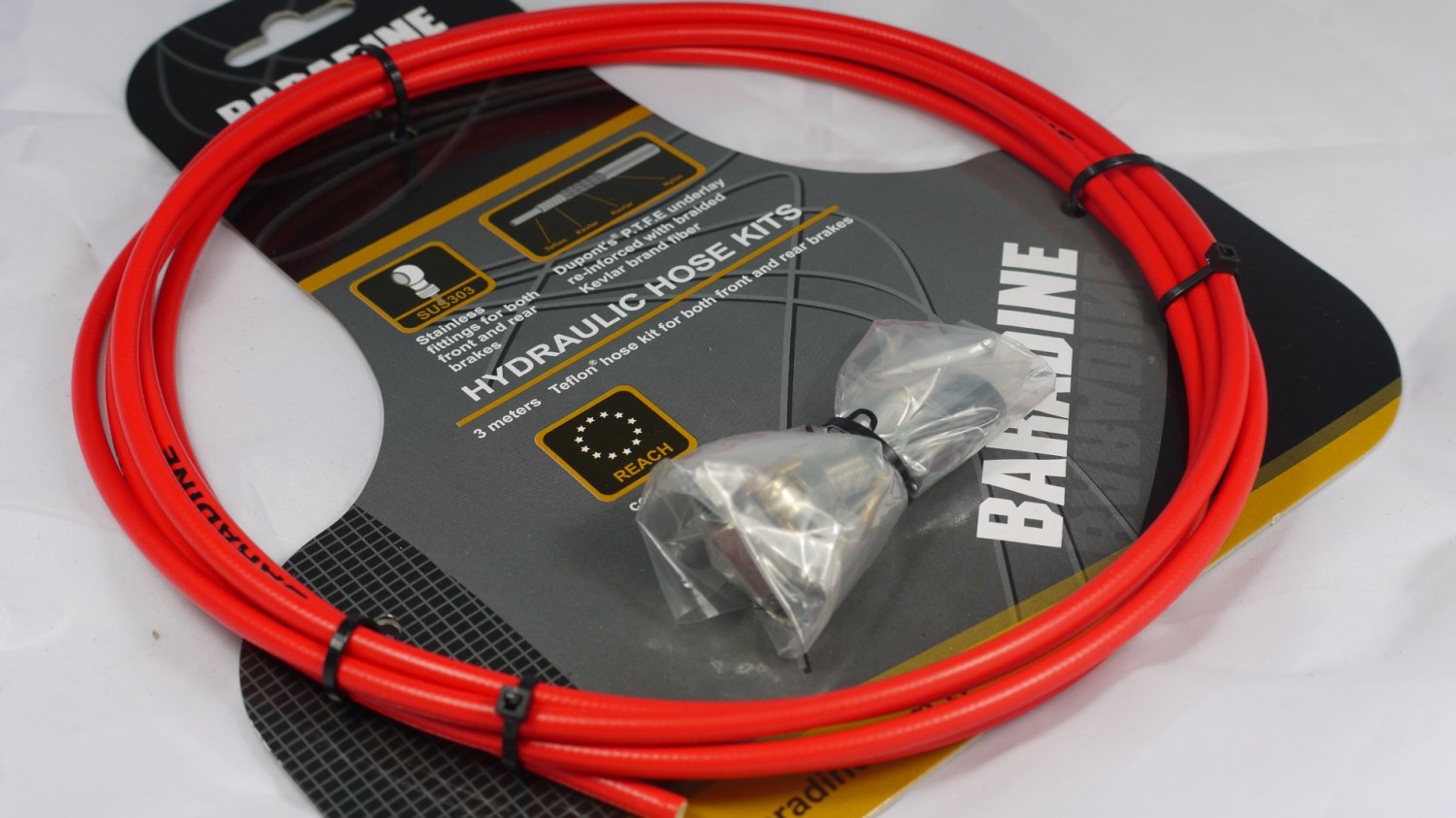 TEFLON KEVLAR HYDRAULIC DISC BRAKE HOSE KIT SUIT SHIMANO XTR XT LX