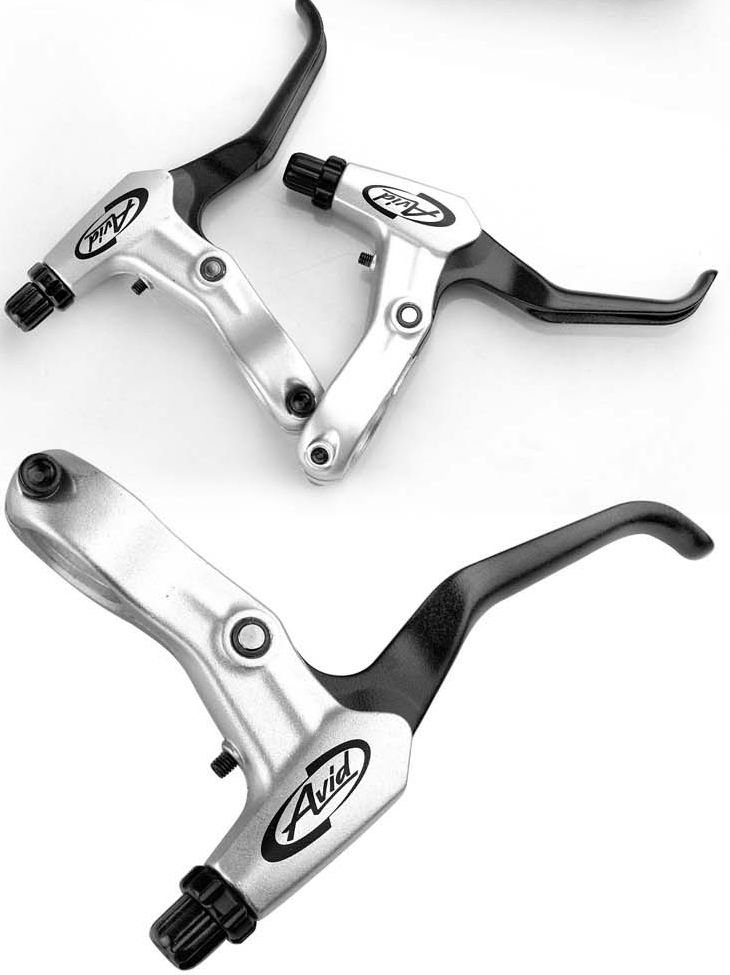 ONE PAIR NEW SRAM AVID FR 5 BRAKE LEVERS FR5 155g MTB CITY BIKE SILVR