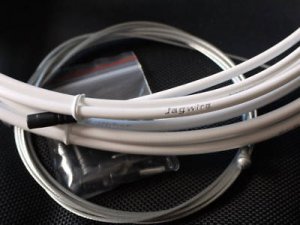 STANDARD JAGWIRE HOUSING CABLE KIT BRAKE SHIFTER WHITE