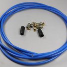 TEFLON KEVLAR HYDRAULIC DISC BRAKE HOSE KIT FOR SHIMANO XTR XT LX DEORE BLUE