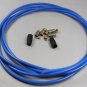 TEFLON KEVLAR HYDRAULIC DISC BRAKE HOSE KIT FOR SHIMANO XTR XT LX DEORE BLUE