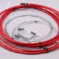 JAGWIRE BICYCLE HOUSING CABLE BRAKE SHIFTER KIT RED