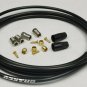 TEFLON KEVLAR HYDRAULIC DISC BRAKE HOSE KIT FOR SHIMANO XTR XT LX DEORE 3M BLACK
