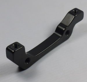CNC MACHINED DISC BRAKE MOUNT ADAPTOR POST CALIPER TO IS FORK REAR 160MM PM-IS